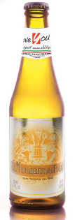 Bottiglia birra menabra lager 33 cl I love YOU